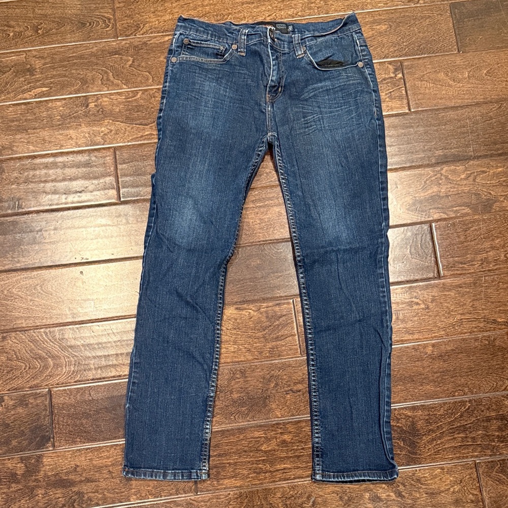 RSQ Men's Deep Indigo Skinny Jeans
